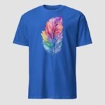 Vibrant feather Unisex T-Shirt - Image 10