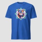 Cat Mandala Unisex T-Shirt - Image 9
