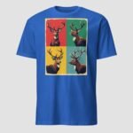 Christmas deers Unisex T-Shirt - Image 6