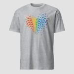 Rainbow Butterfly Unisex T-Shirt - Image 9