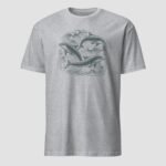 Dolphin Ocean Unisex T-Shirt - Image 6