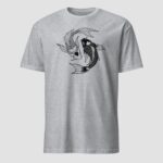 Fish Yin Yang T-Shirt | Zen Koi Balance & Harmony Design - Image 8