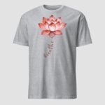 Breathe Lotus Unisex T-Shirt - Image 9