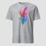 Vibrant feather Unisex T-Shirt - Image 11