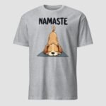 Namaste Dog Unisex T-Shirt - Image 8