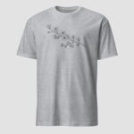 Cherry Blossom Sakura T-Shirt | Minimalist Japanese Floral Design - Image 5