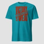 Victory Through Sweat Unisex T-Shirt - Image 12