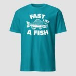 Fast Like A Fish Unisex T-Shirt - Image 14