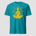 Golden Yoga Unisex T-Shirt - Image 11