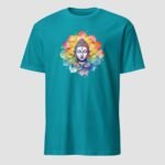 Buddha Flower Unisex T-Shirt - Image 13