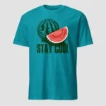 Watermelon Stay Cool Unisex T-Shirt - Image 11