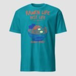 Ramen Life, Best Life, Noodle Addict Unisex T-Shirt - Image 8