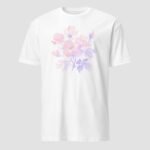 Watercolour flowers Unisex T-Shirt - Image 5