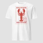 BON VOYAGE STAMP Unisex T-Shirt - Image 9