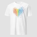 Rainbow Butterfly Unisex T-Shirt - Image 11