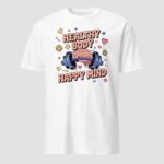 Healthy Body Happy Mind T-Shirt | Wellness & Self Care Tee | Vazink - Image 5