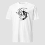 Fish Yin Yang T-Shirt | Zen Koi Balance & Harmony Design - Image 7