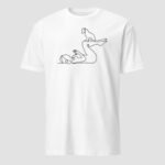 Yoga With Dog Unisex T-Shirt - Image 7