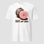 Grapefruit Zest Up Life! Unisex T-Shirt - Image 6