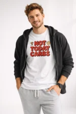 Not Today Carbs Retro Graphic Tee | Keto Lifestyle T-Shirt - Image 2